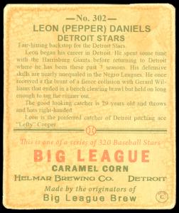 Picture, Helmar Brewing, R319-Helmar Card # 302, Pepper Daniels, Ball in Hand, Detroit Stars