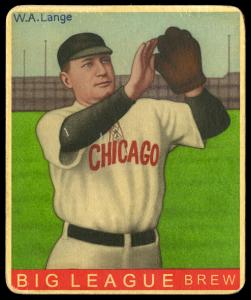 Picture of Helmar Brewing Baseball Card of Bill Lange, card number 320 from series R319-Helmar Big League