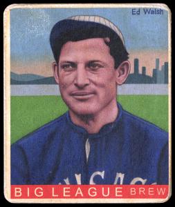 Picture, Helmar Brewing, R319-Helmar Card # 337, Ed WALSH (HOF), Portrait, Chicago White Sox