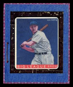 Picture of Helmar Brewing Baseball Card of Lou GEHRIG, card number 338 from series R319-Helmar Big League