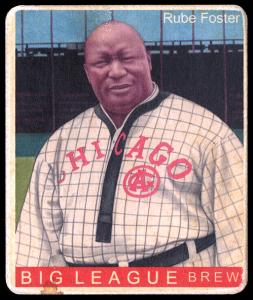 Picture of Helmar Brewing Baseball Card of Rube FOSTER (HOF), card number 344 from series R319-Helmar Big League