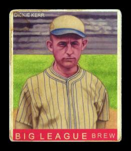 Picture, Helmar Brewing, R319-Helmar Card # 39, Dickie Kerr, Portrait, Chicago White Sox