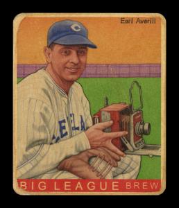Picture of Helmar Brewing Baseball Card of Earl AVERILL, card number 425 from series R319-Helmar Big League