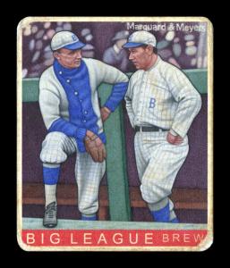 Picture of Helmar Brewing Baseball Card of Chief Meyers, card number 434 from series R319-Helmar Big League