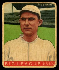 Picture of Helmar Brewing Baseball Card of Ernie Shore, card number 441 from series R319-Helmar Big League