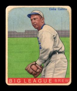 Picture, Helmar Brewing, R319-Helmar Card # 446, Eddie COLLINS, Left side to viewer, Chicago White Sox
