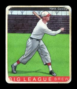 Picture of Helmar Brewing Baseball Card of Hank Gowdy, card number 453 from series R319-Helmar Big League