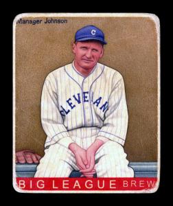 Picture of Helmar Brewing Baseball Card of Walter JOHNSON (HOF), card number 489 from series R319-Helmar Big League