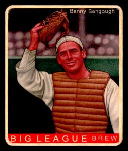 Picture of Helmar Brewing Baseball Card of Bennie Bengough, card number 511 from series R319-Helmar Big League