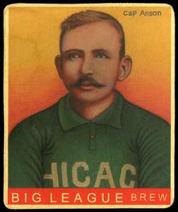 Picture of Helmar Brewing Baseball Card of Cap ANSON, card number 71 from series R319-Helmar Big League