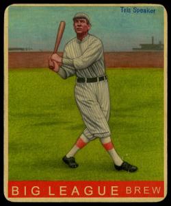 Picture, Helmar Brewing, R319-Helmar Card # 76, Tris SPEAKER (HOF), Swinging, Boston Red Sox