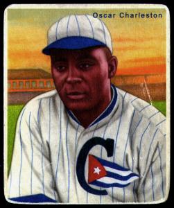 Picture of Helmar Brewing Baseball Card of Oscar CHARLESTON, card number 7 from series R319-Helmar Big League