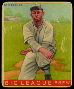 Picture of Helmar Brewing Baseball Card of Byron Johnson, card number 9 from series R319-Helmar Big League