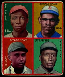 Picture of Helmar Brewing Baseball Card of Bruce Petway, card number 20 from series R321-Helmar