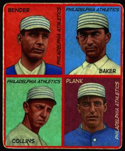 Picture of Helmar Brewing Baseball Card of Frank BAKER (HOF), card number 61 from series R321-Helmar