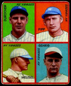Picture of Helmar Brewing Baseball Card of Wally Pipp, card number 68 from series R321-Helmar