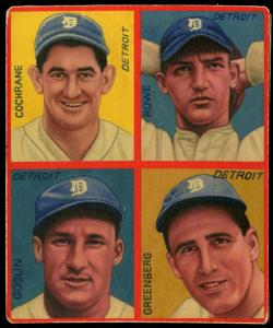 Picture of Helmar Brewing Baseball Card of Mickey COCHRANE, card number 7 from series R321-Helmar