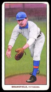 Picture of Helmar Brewing Baseball Card of Kitty Bransfield, card number 111 from series T206-Helmar