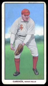 Picture of Helmar Brewing Baseball Card of Fred Carisch, card number 112 from series T206-Helmar
