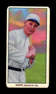 Picture of Helmar Brewing Baseball Card of Bennie Kauff, card number 118 from series T206-Helmar