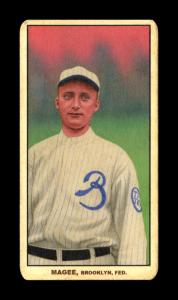 Picture of Helmar Brewing Baseball Card of Lee Magee, card number 120 from series T206-Helmar