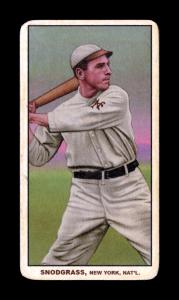 Picture of Helmar Brewing Baseball Card of Fred Snodgrass, card number 131 from series T206-Helmar