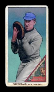 Picture of Helmar Brewing Baseball Card of Matty Fitzgerald, card number 140 from series T206-Helmar