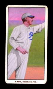 Picture of Helmar Brewing Baseball Card of Frank Kane, card number 145 from series T206-Helmar
