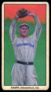 Picture of Helmar Brewing Baseball Card of Bennie Kauff, card number 146 from series T206-Helmar