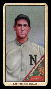 Picture of Helmar Brewing Baseball Card of James Lafitte, card number 148 from series T206-Helmar