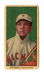 Picture of Helmar Brewing Baseball Card of Tex Wisterzil, card number 164 from series T206-Helmar