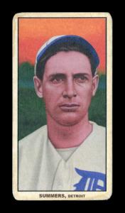 Picture of Helmar Brewing Baseball Card of Ed Summers, card number 171 from series T206-Helmar
