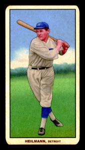 Picture, Helmar Brewing, T206-Helmar Card # 191, Harry HEILMANN (HOF), Swinging, Detroit Tigers