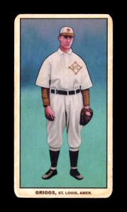 Picture of Helmar Brewing Baseball Card of Art Griggs, card number 210 from series T206-Helmar