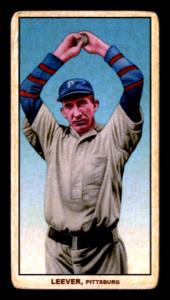 Picture, Helmar Brewing, T206-Helmar Card # 219, Sam Leever, Arms Up, Pittsburgh Pirates