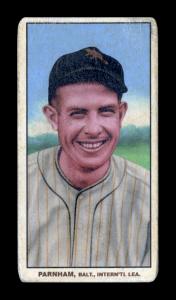 Picture of Helmar Brewing Baseball Card of Rube Parnham, card number 226 from series T206-Helmar