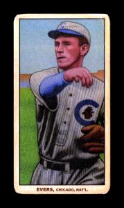 Picture of Helmar Brewing Baseball Card of Johnny EVERS, card number 238 from series T206-Helmar