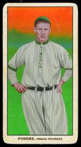Picture of Helmar Brewing Baseball Card of Harry Powers, card number 246 from series T206-Helmar