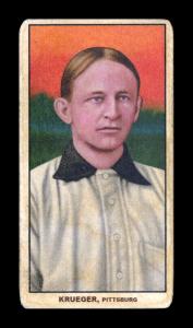 Picture of Helmar Brewing Baseball Card of Otto Krueger, card number 267 from series T206-Helmar