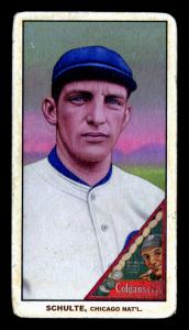 Picture of Helmar Brewing Baseball Card of Frank Schulte, card number 280 from series T206-Helmar