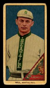 Picture of Helmar Brewing Baseball Card of Rabbit Nill, card number 310 from series T206-Helmar