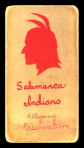 Picture, Helmar Brewing, T206-Helmar Card # 312, John Adelbert, Hands behind , Salamanca Indian Reservation
