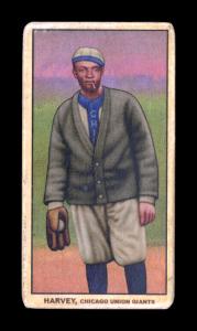 Picture of Helmar Brewing Baseball Card of Lefty Harvey, card number 325 from series T206-Helmar
