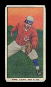 Picture, Helmar Brewing, T206-Helmar Card # 326, Hayward Rose, Red sweater, Catching Ball, Chicago Union Giants