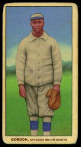 Picture of Helmar Brewing Baseball Card of Sam Gordon, card number 328 from series T206-Helmar