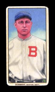 Picture of Helmar Brewing Baseball Card of Butch Schmidt, card number 336 from series T206-Helmar