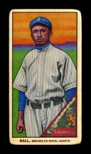Picture, Helmar Brewing, T206-Helmar Card # 352, Walter Ball, Glove at side, Brooklyn Royal Giants