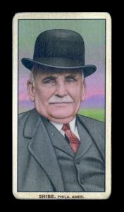 Picture of Helmar Brewing Baseball Card of Ben Shibe, card number 380 from series T206-Helmar