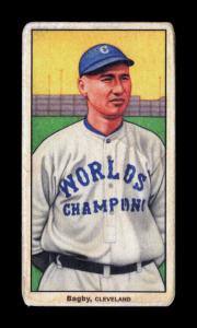Picture of Helmar Brewing Baseball Card of Jim Bagby, card number 387 from series T206-Helmar