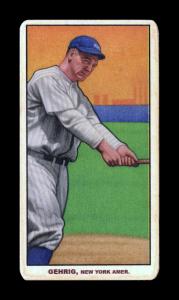 Picture of Helmar Brewing Baseball Card of Lou GEHRIG, card number 394 from series T206-Helmar